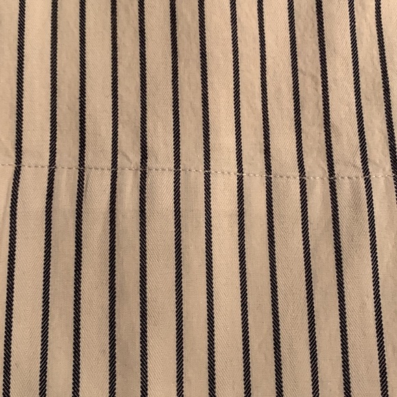 CAbi Tick-Tock Cropped Highrise Work Pants Striped - Picture 8 of 11